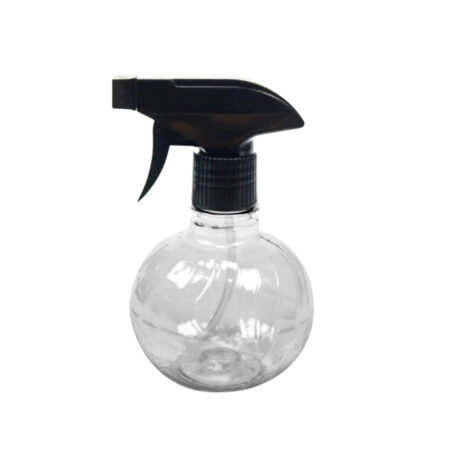 Pulverizador Bolinha Transparente Preto 280ml Santa Clara