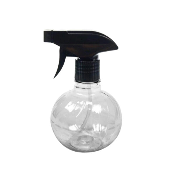 Pulverizador Bolinha Transparente Preto 280ml Santa Clara