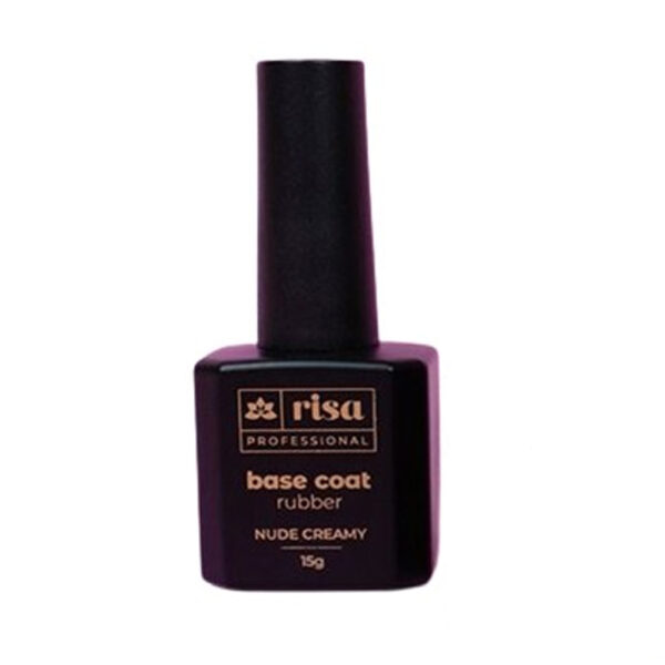 Base Coat Rubber Nude Creamy Risa 15g