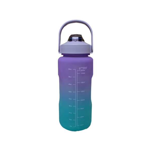 Garrafa Squeeze Tie Dye Roxo 2 Litros - Imagem 2