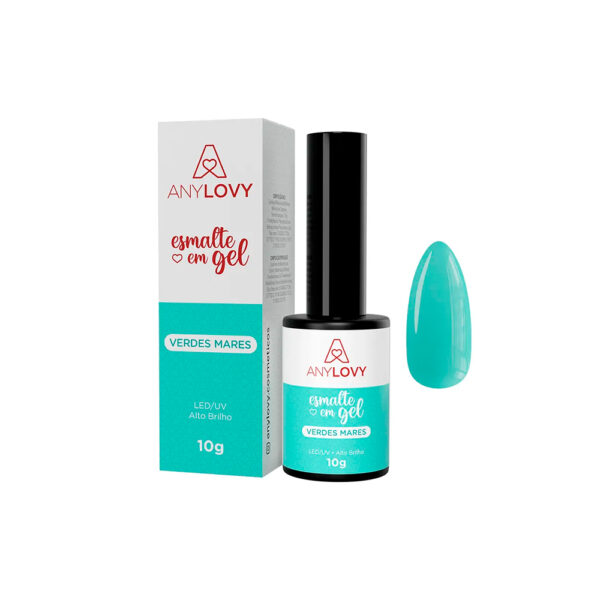 Esmalte em Gel AnyLovy Verdes Mares 10g