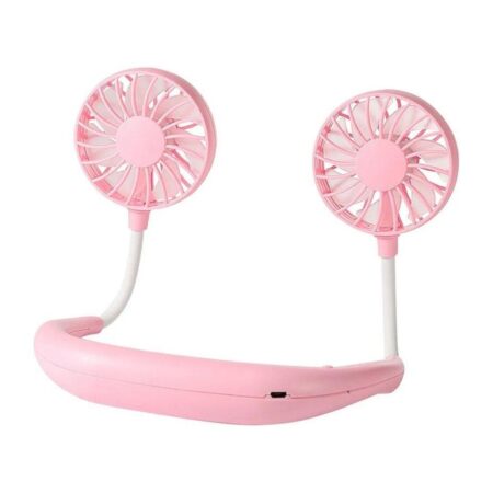 Ventilador de Pescoço Rosa