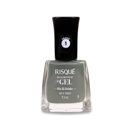 Esmalte Risque Diamond Gel Gin e Sunset 9,5ml