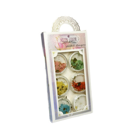 Kit Madre Perola Pequena com Folha de Ouro Helen Color 6 Unidades