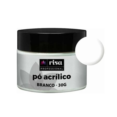 Pó Acrílico Risa Branco 30g