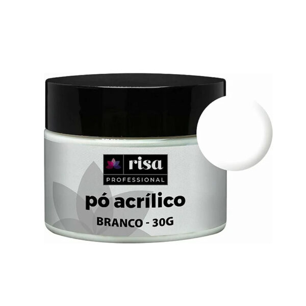 Pó Acrílico Risa Branco 30g