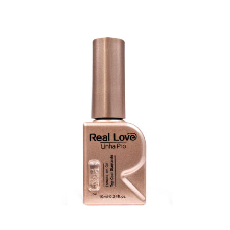 Top Coat Diamante Linha Pro Real Love 10ml