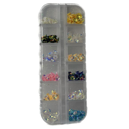 Kit Decoração Flor Colorido Mey 12 unidades