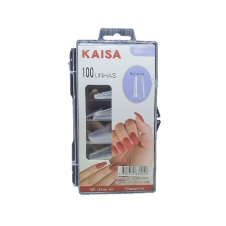 Tip Bailarina Transparente Kaisa 100 Unidades