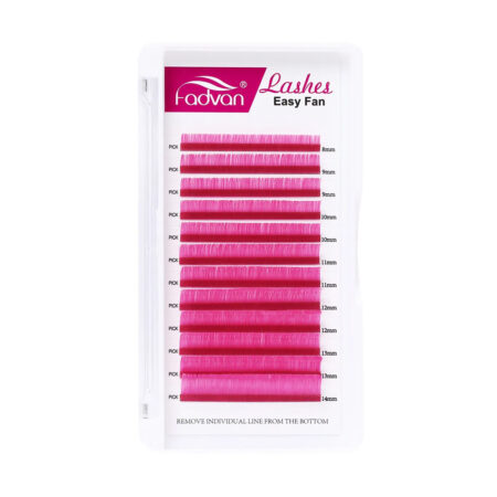 Cílios Fadvan Lashes Fio a Fio Rosa 0.07D 8-14mix