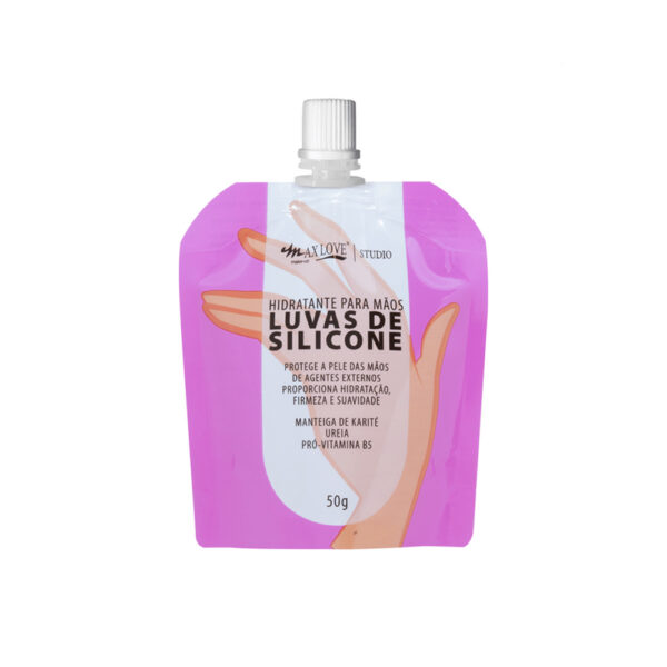 Hidratante para Mãos Luvas de Silicone MaxLove 50g