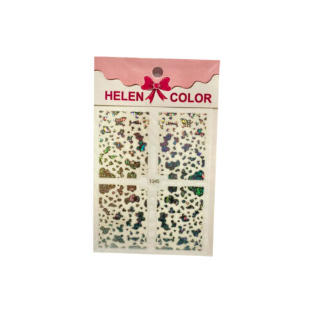 Adesivo Decoração 1345 Helen Color Prata