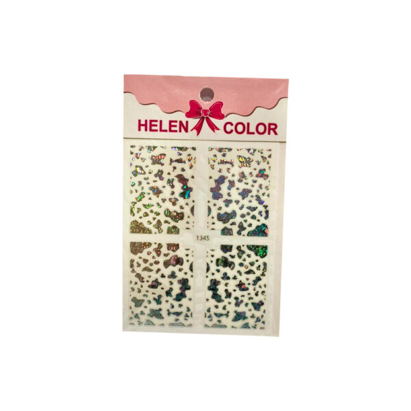 Adesivo Decoração 1345 Helen Color Prata
