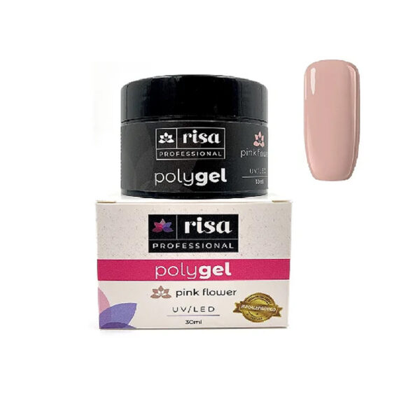 Polygel Risa Pink Flower 30ml
