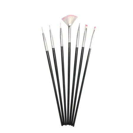 Kit Pincel Para Decoração 7 Unidades