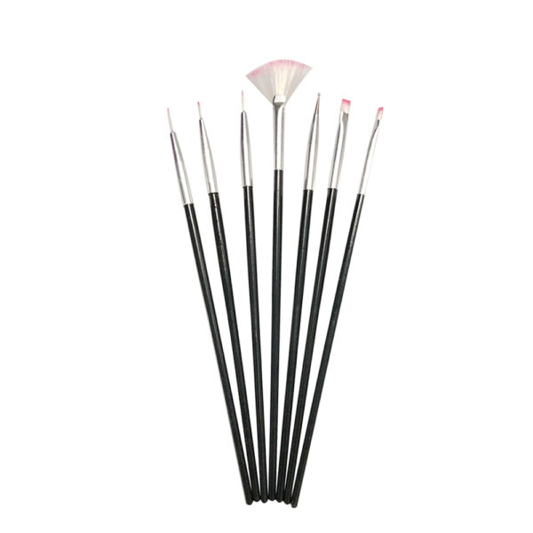 Kit Pincel Para Decoração 7 Unidades