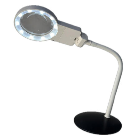 Luminaria Lupa Led Portátil Branca