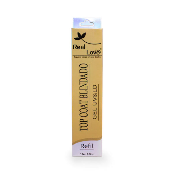 Top Coat Blindado Real Love Refil 10ml