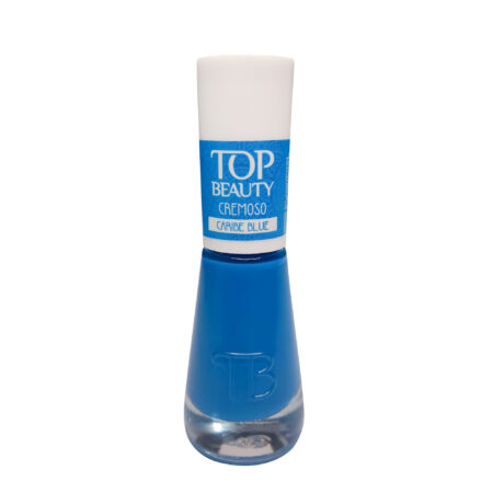Esmalte Top Beauty Cremoso Caribe Blue 9ml