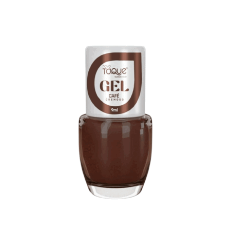 Esmalte Novo Toque Efeito em Gel Café Cremoso 9ml