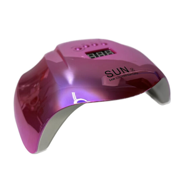 Cabine Sun X 54w Cromada Rosa
