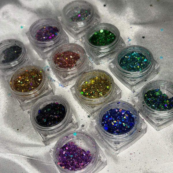 Kit Glitter Flocado DZ 12 Unidades - Imagem 2