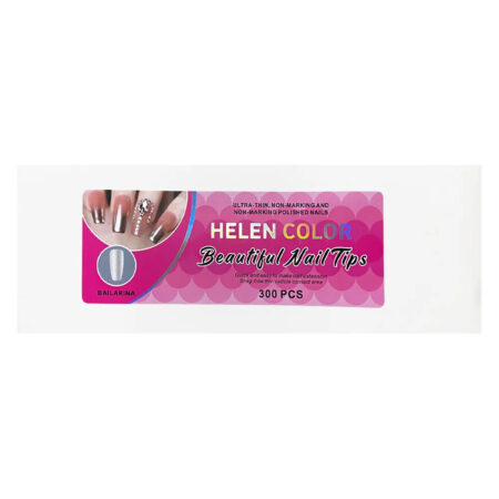 Postiça Soft Gel Bailarina Média Fosca Helen Color 300 unidades