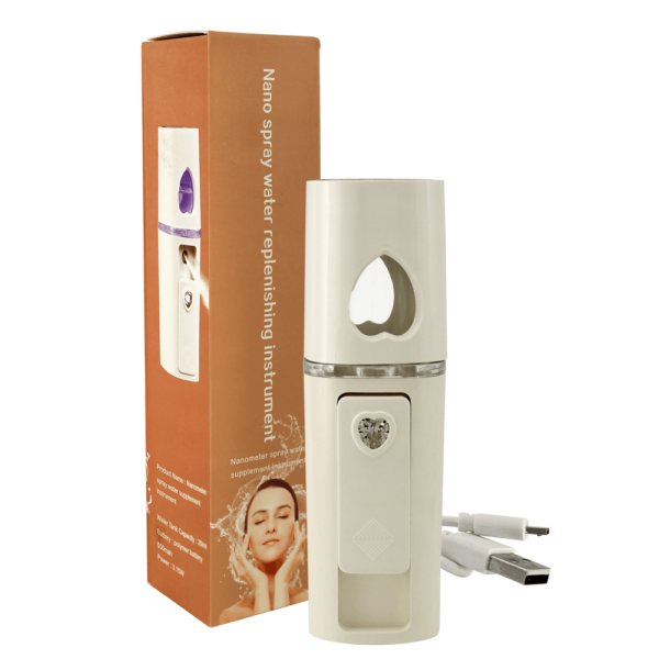 Nano Mister para Extensão de Cílios Coração Branco - Imagem 2