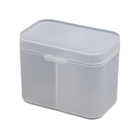 Porta Algodão com Divisória Transparente DZ