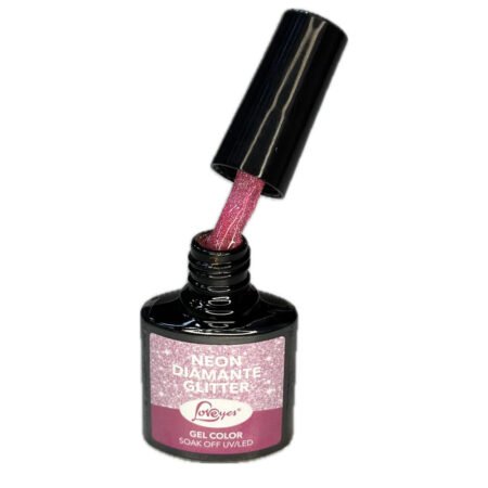 Esmalte Refletivo Neon Diamante Glitter Loveyes N03