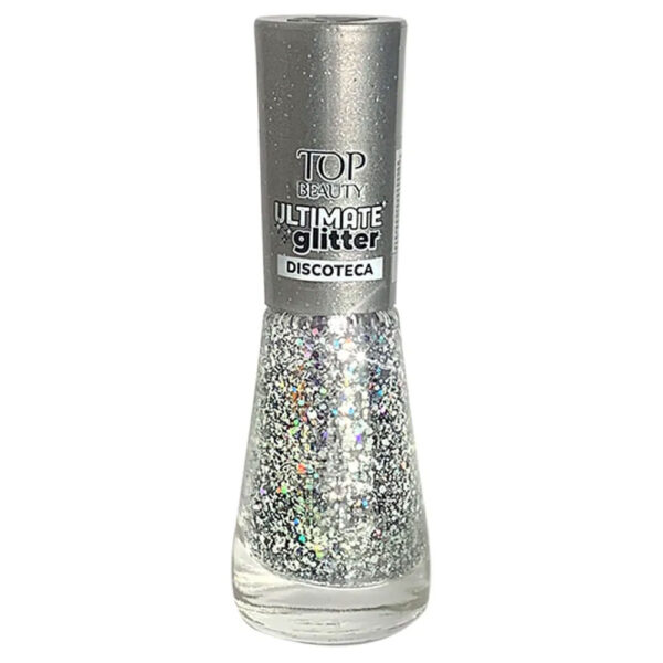 Kit 5 Esmaltes Top Beauty Glitter - Imagem 2