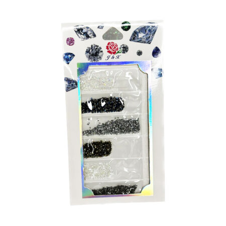 Kit Strass Colorido JX 6 Unidades