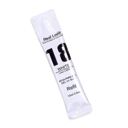 Gel Real Love White 18 Refil 15ml