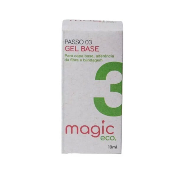 Kit Preparadores Magic Eco Desidratador 1 + Primer Adesivador 2 + Gel Base 3 10ml - Imagem 4