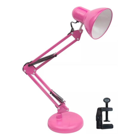 Luminária Articulada Rosa