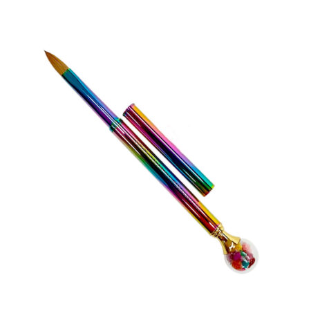 Pincel Kolinsky 100% Boreal com Flores Secas Helen Color N12