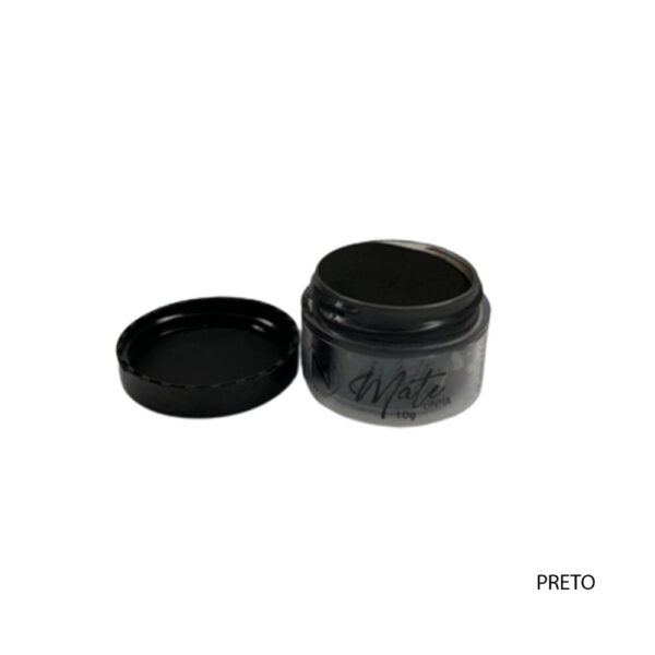 Pó Acrílico Majestic Linha Mate Preto 10g