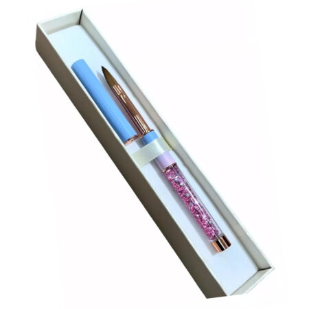 Pincel Kolinsky 100% Helen Color #10 Azul