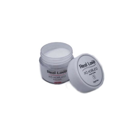 Pó Acrílico Real Love Branco 15g