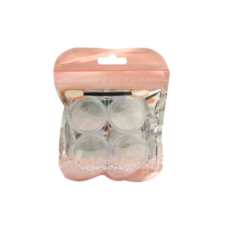 Kit Glitter Fino com Pincel 4 unidades