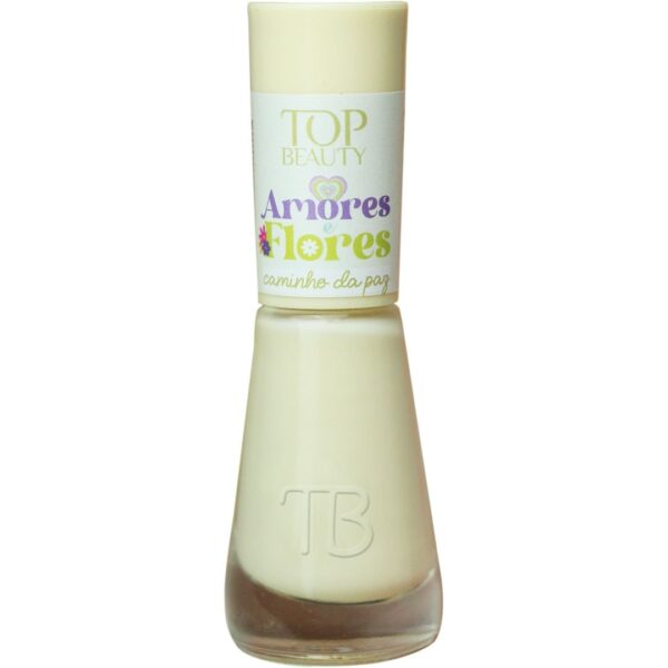 Esmalte Top Beauty Amores e Flores Caminho da Paz 9ml