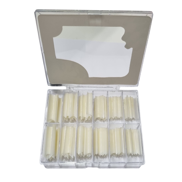 Tip Curvatura C Extra Longa Leitosa JX 120 unidades - Imagem 2