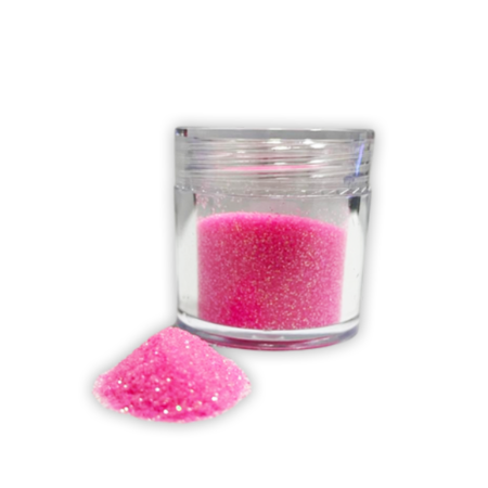 Glitter Fino Avulso Pequeno Rosa Chiclete
