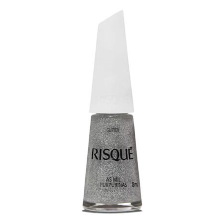 Esmalte Risque As Mil Purpurinas 8ml
