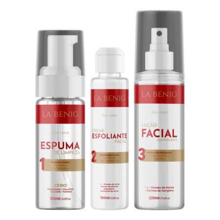 Kit Higienização Preparo Sobrancelhas Brow Lamination Skin Care La Benig