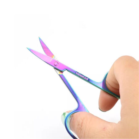 Tesoura Ponta Curva Boreal Beauty Tools
