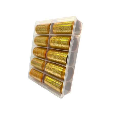 Kit Foil Helen Color 10 Unidades Dourado