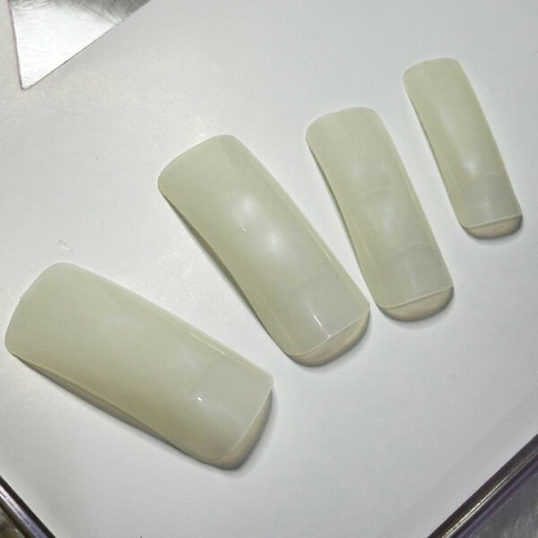 Tip Quadrada Leitosa Nail 500 Unidades - Image 2