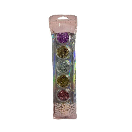 Kit Folha de Ouro Colorido 02 Real Love 6 unidades