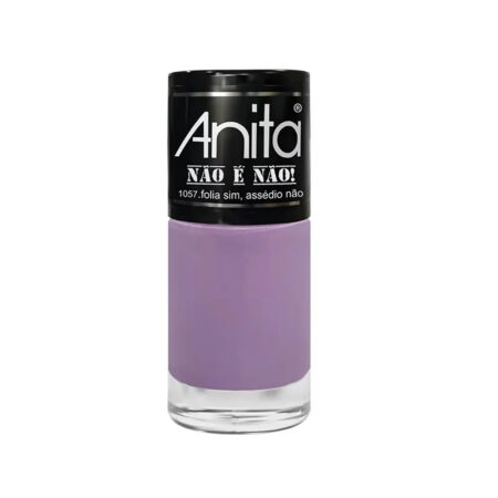 Esmalte Anita Não é Não Folia Sim, Assédio Não 10ml
